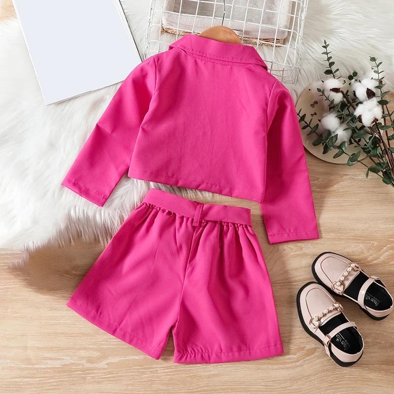 Conjunto Infantil Botones y Cinturón Social