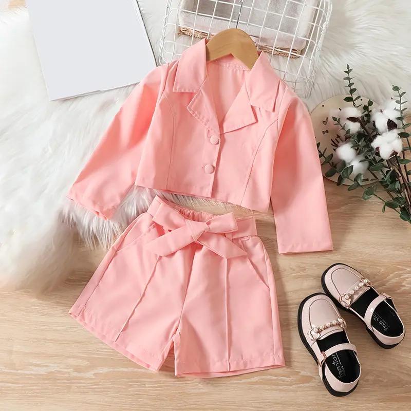 Conjunto Infantil Botones y Cinturón Social