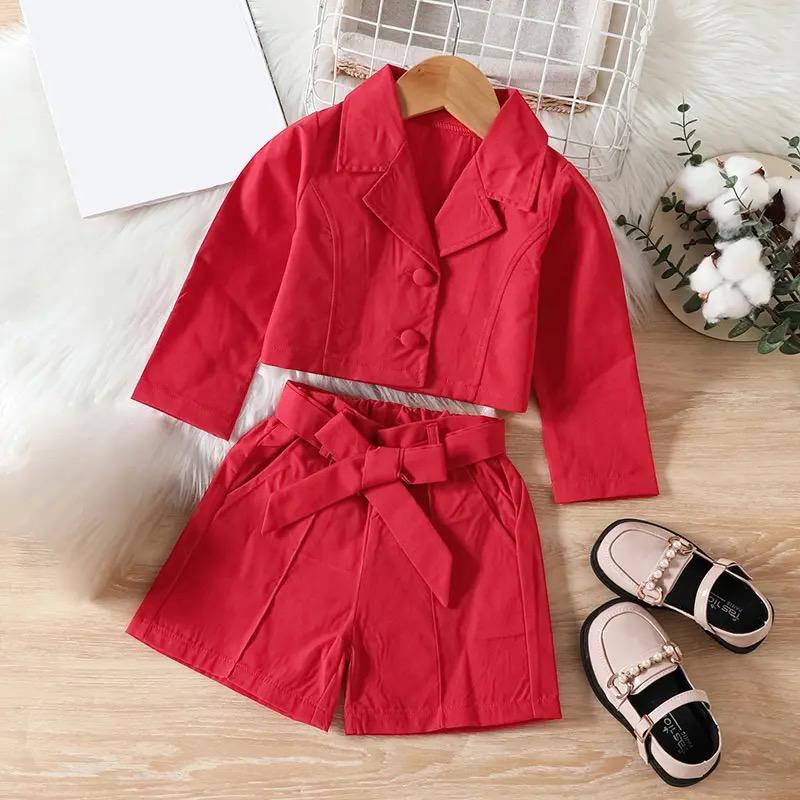 Conjunto Infantil Botones y Cinturón Social