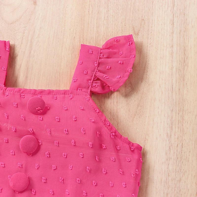 Conjunto Infantil Mujer Botones Y Mariposas