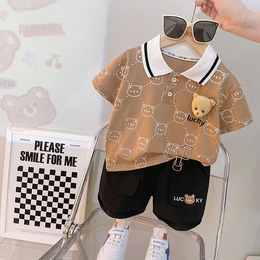 Conjunto Infantil Polo Lucky Bear