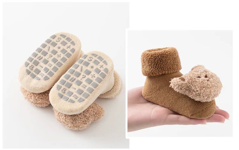 Calcetín Infantil Osito de Peluche