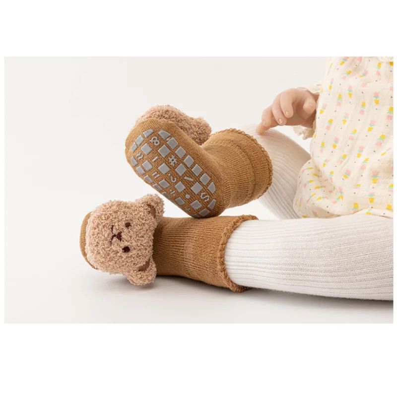 Calcetín Infantil Osito de Peluche