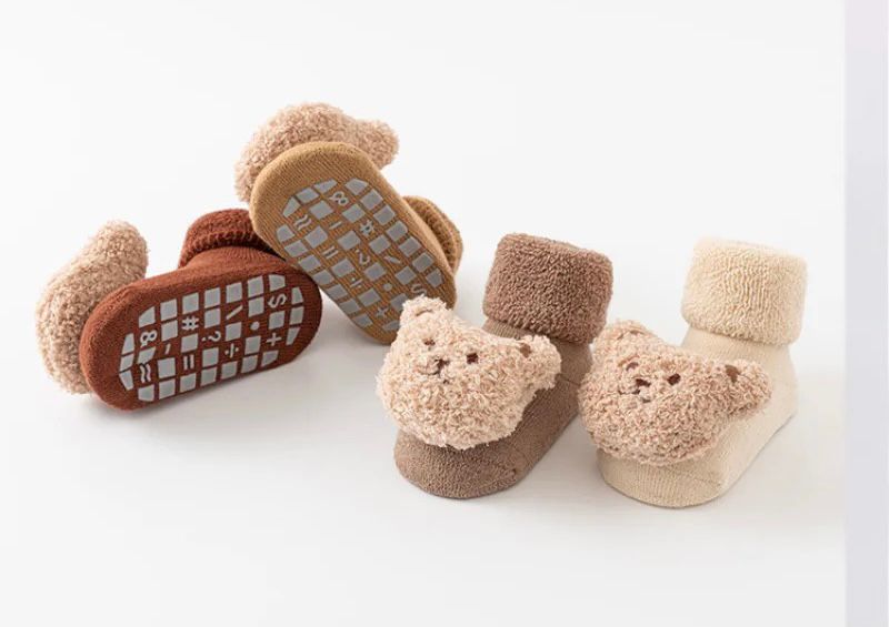 Calcetín Infantil Osito de Peluche