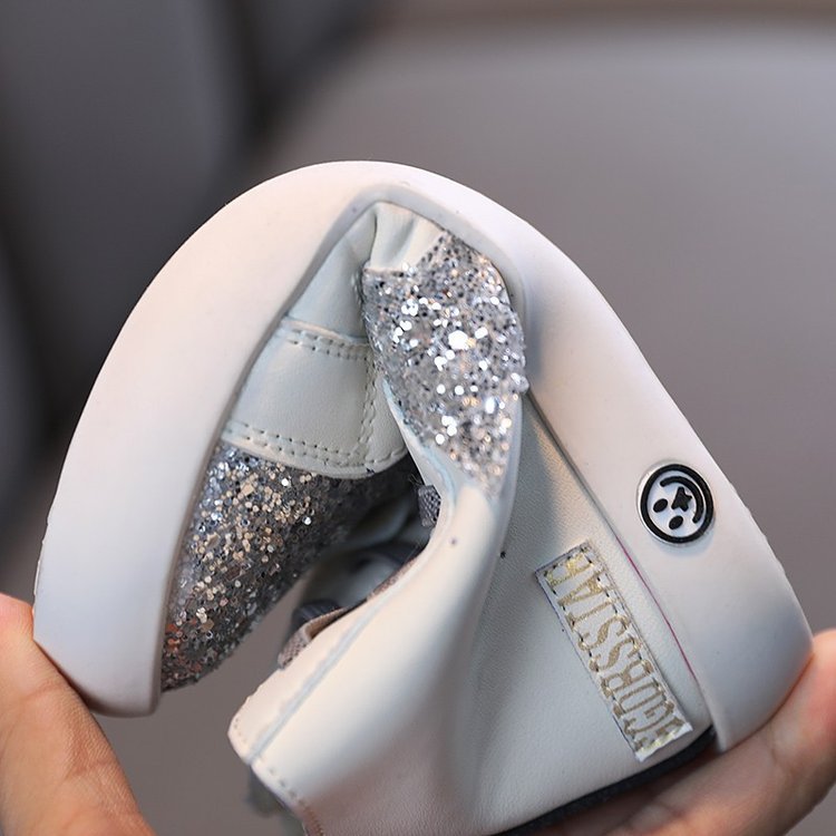 Zapatillas Infantiles Botines Estrellas Glitter