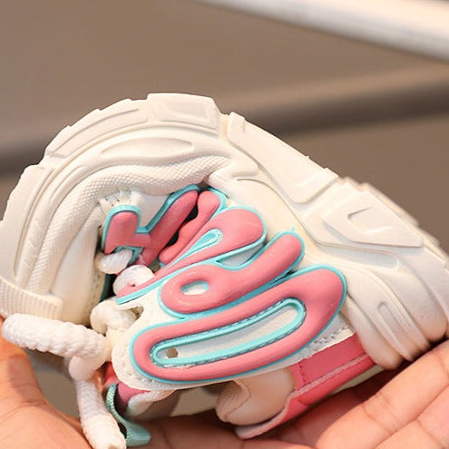 Zapatillas de deporte para niños con cordones