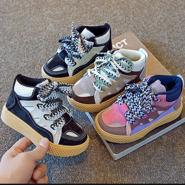 Zapatillas de deporte con cordones para niños