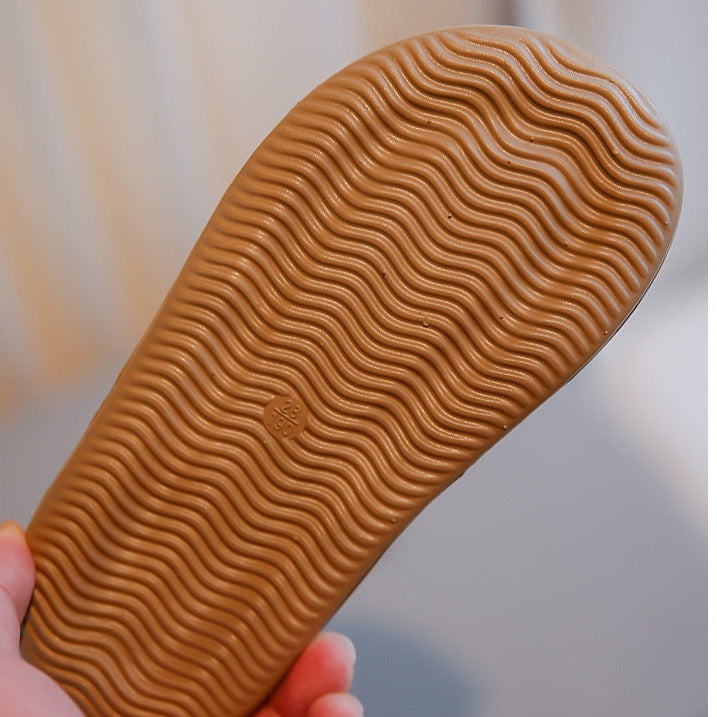 Sandalia Infantil Mariposa Strass