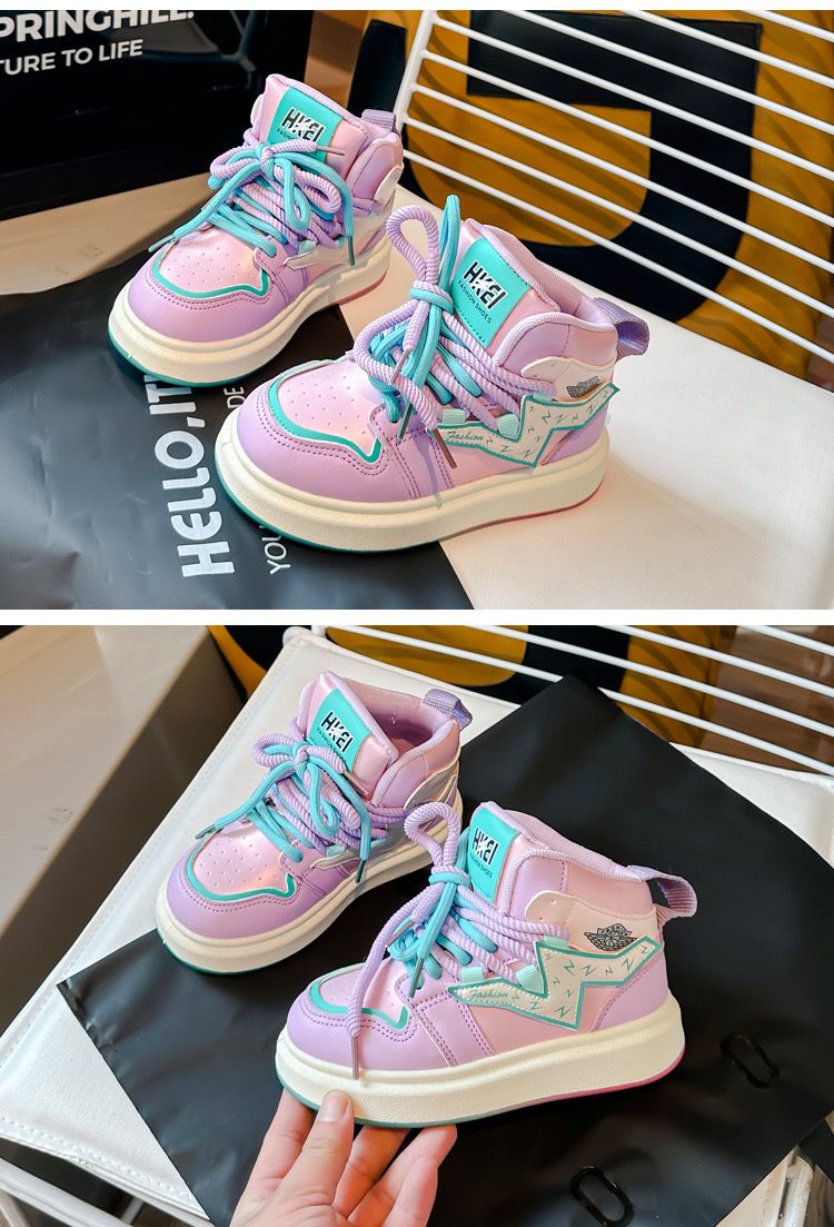 Bota Infantil Cadarçinho Zapatillas