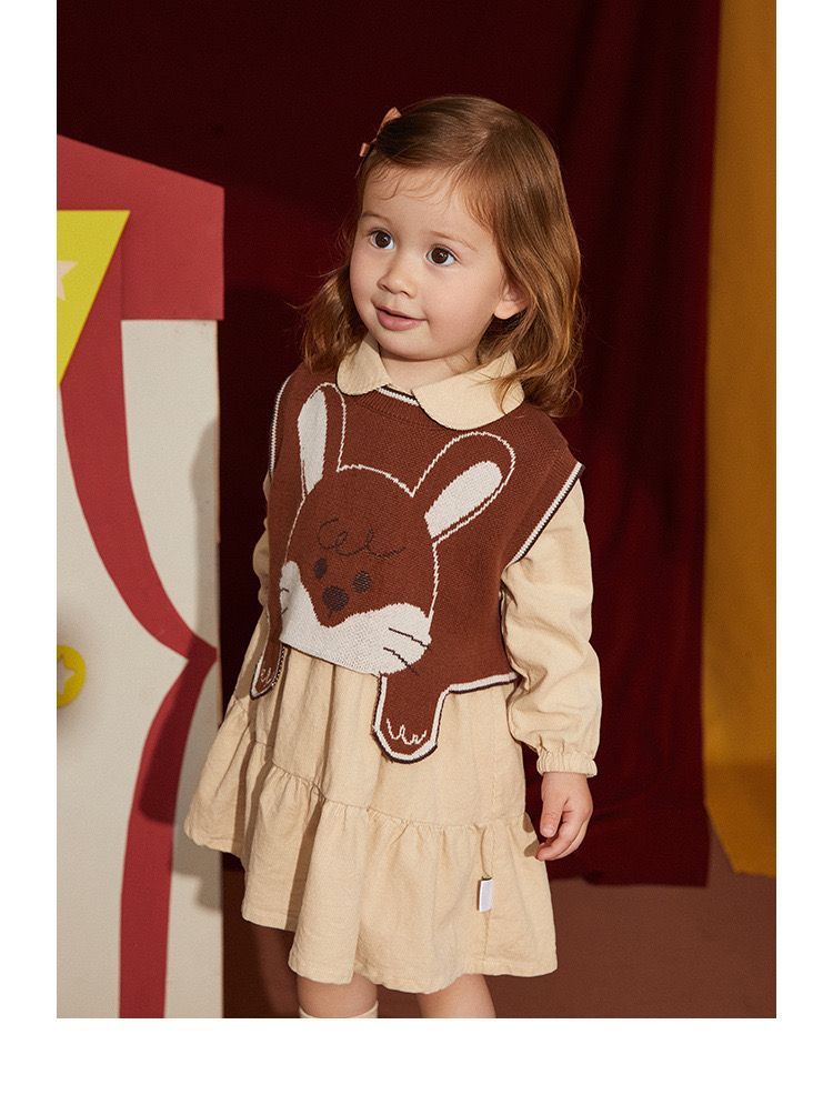 Vestido Infantil Conejita