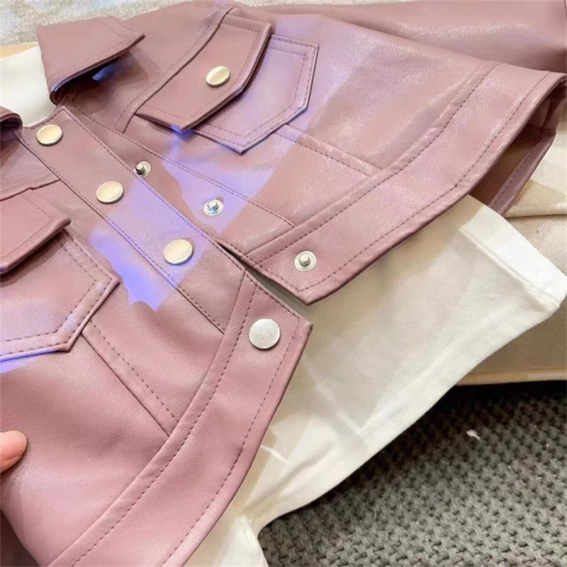 Chaqueta Infantil Botones Rosas