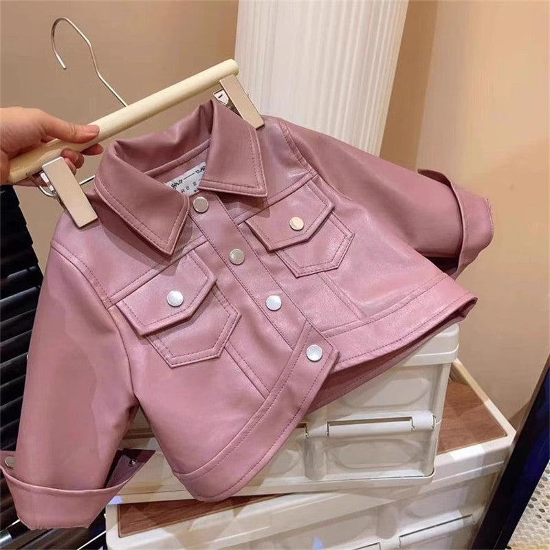 Chaqueta Infantil Botones Rosas