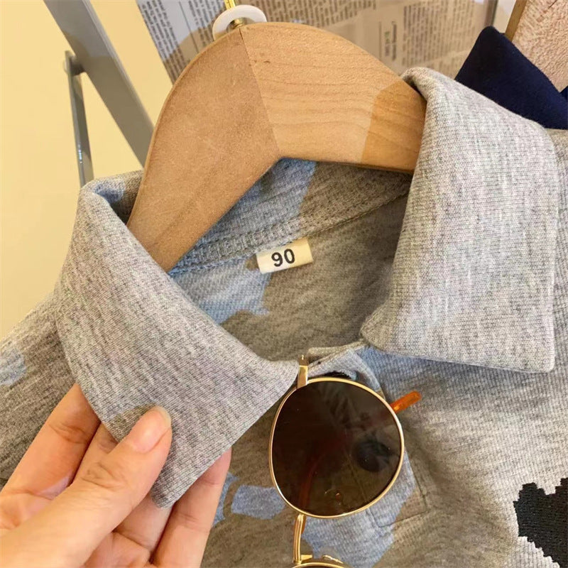 Polo Mujer Coraçãozinho Conjunto Infantil