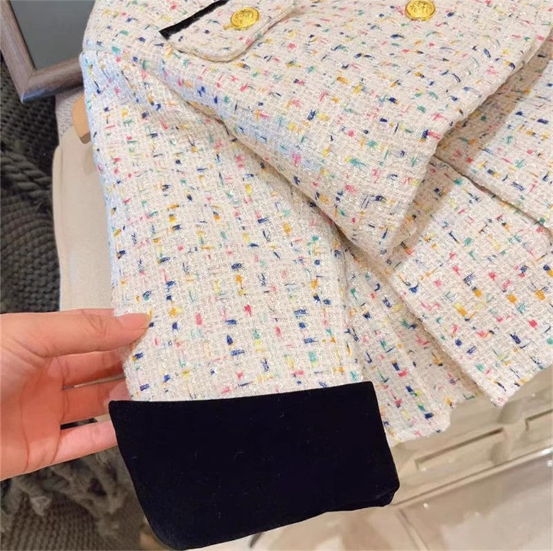 Conjunto Infantil Boutique Tweed Mujer