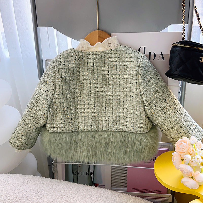 Conjunto Infantil Tweed Pelinhos