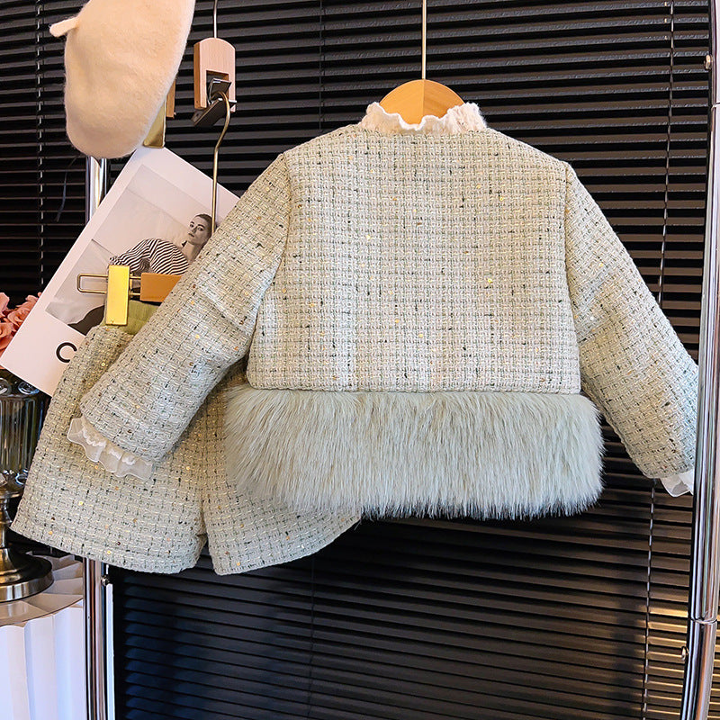 Conjunto Infantil Tweed Pelinhos