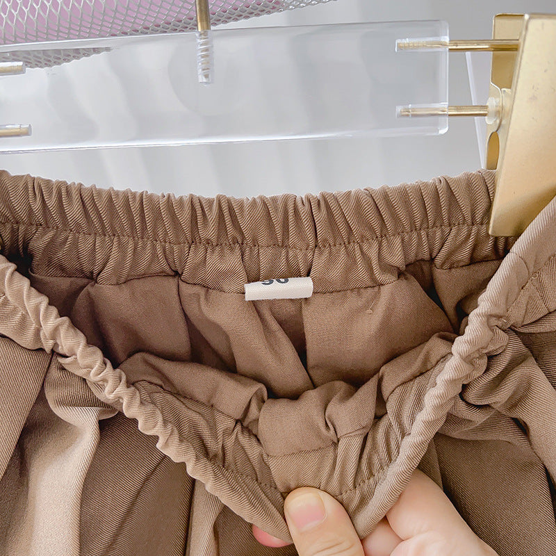 Conjunto Infantil Golinha y Falda Plisada