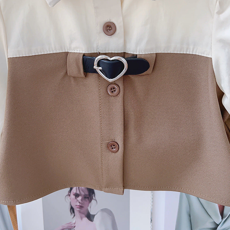 Conjunto Infantil Golinha y Falda Plisada