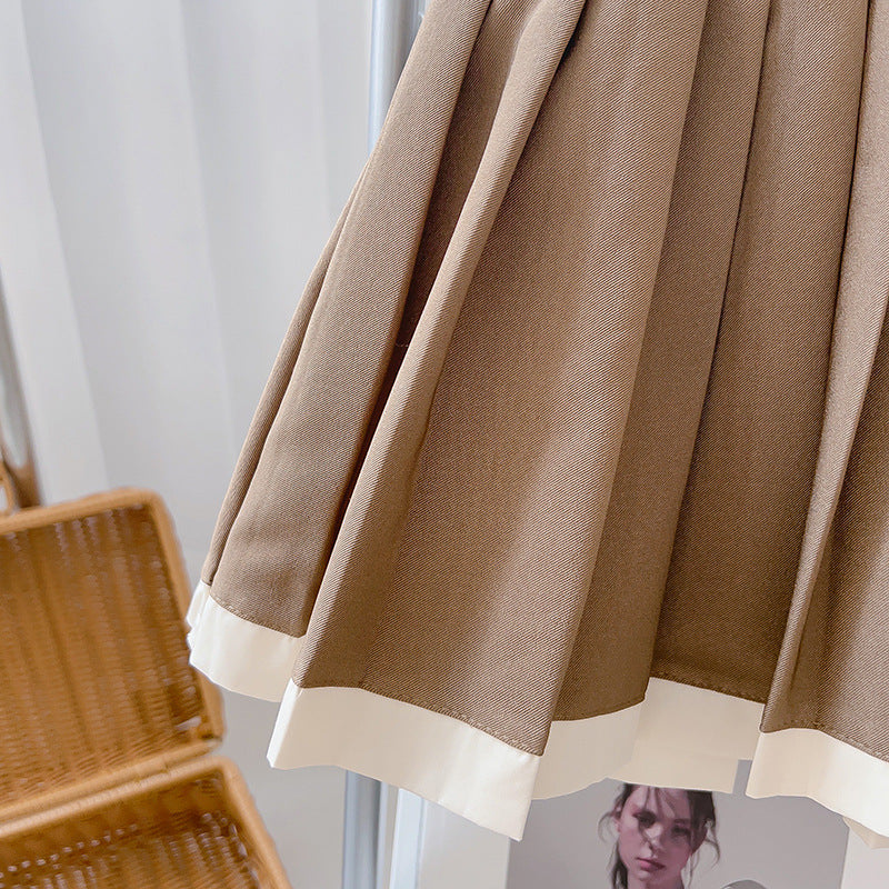 Conjunto Infantil Golinha y Falda Plisada