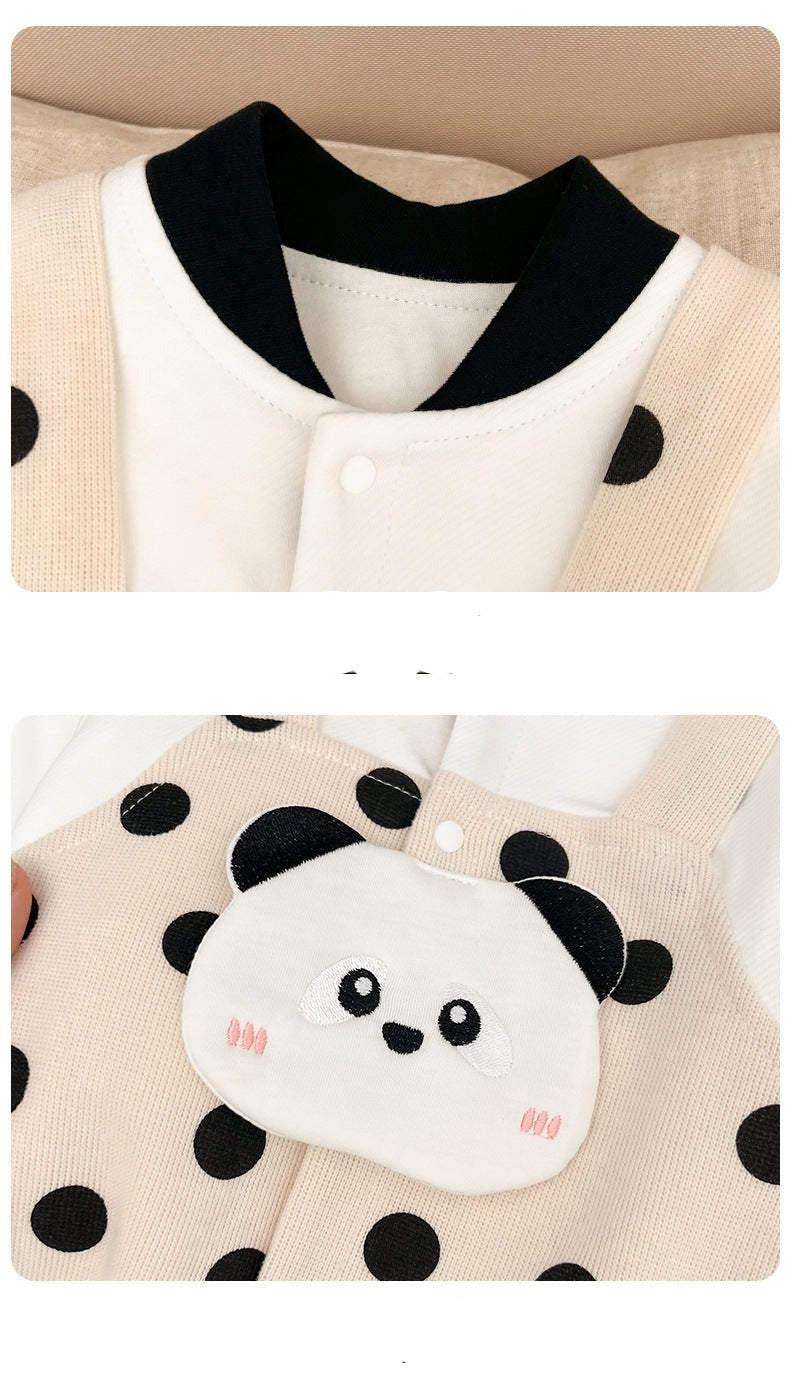 Mono con gorro Pandinha infantil