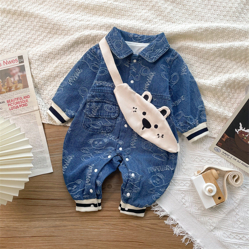 Mono Infantil Osito + Bolso