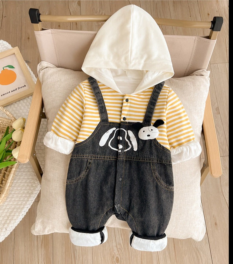 Mono Infantil Cachorro Rayas