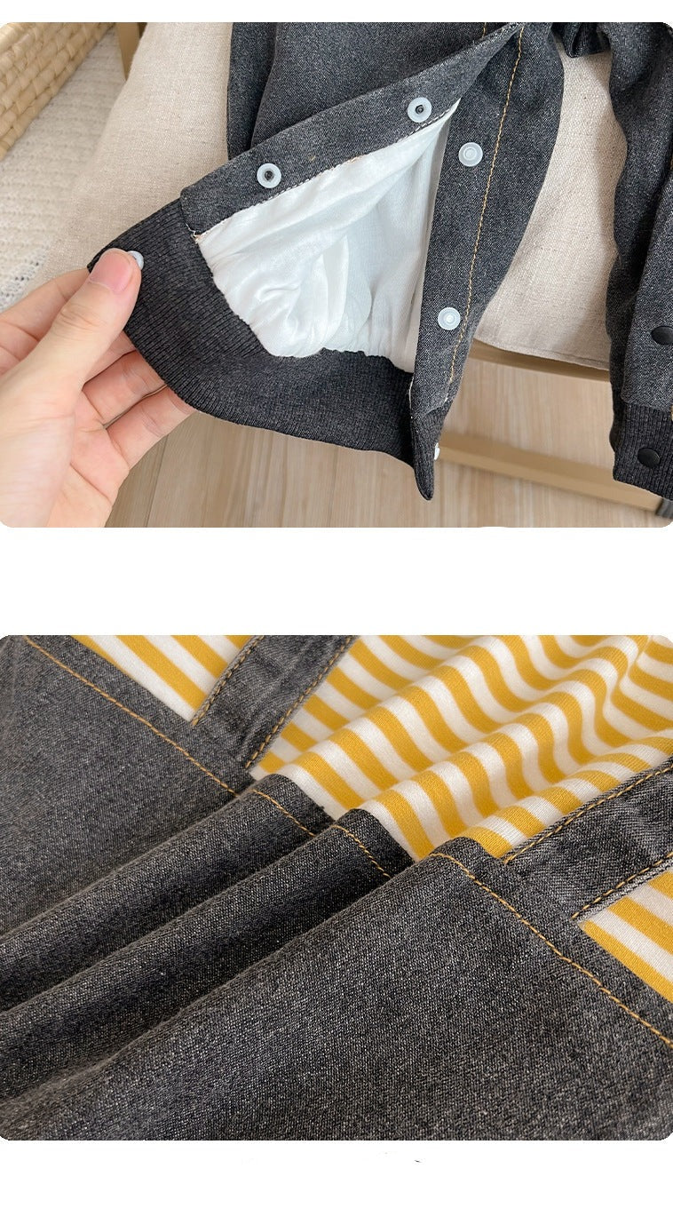 Mono Infantil Cachorro Rayas