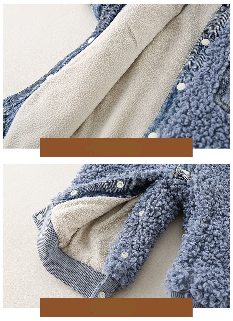 Mono vaquero peludo para niños.