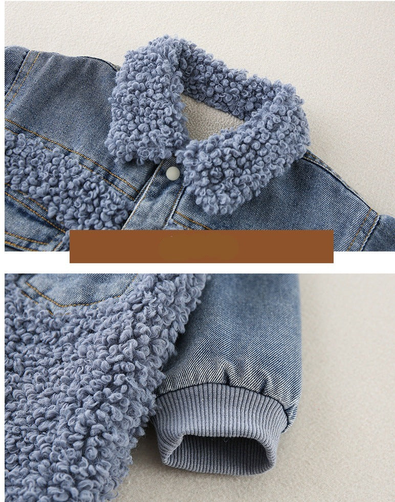 Mono vaquero peludo para niños.