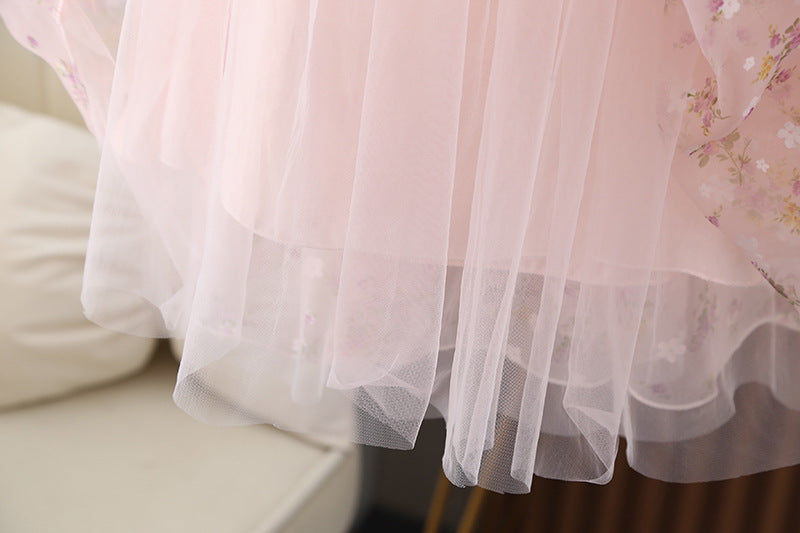 Vestido Infantil Florecitas