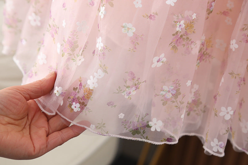 Vestido Infantil Florecitas