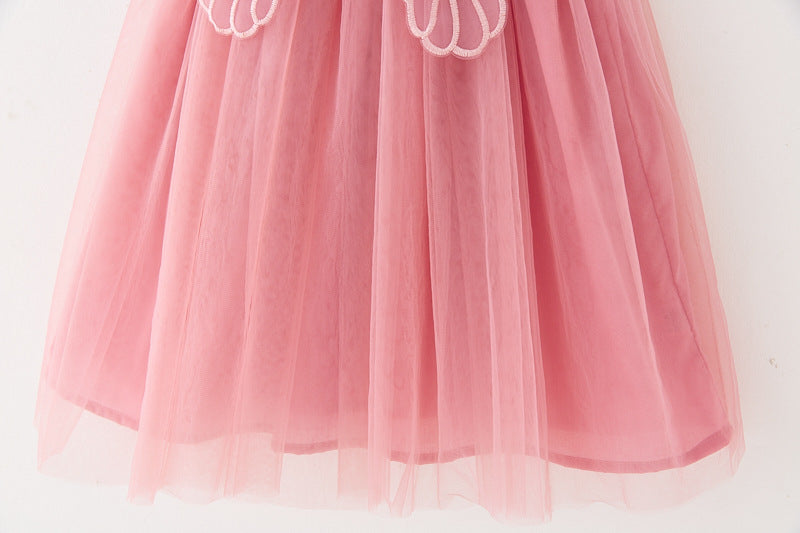 Vestido Infantil Asinha De Tul