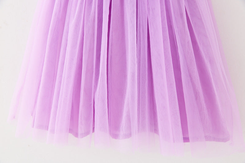 Vestido Infantil Asinha De Tul