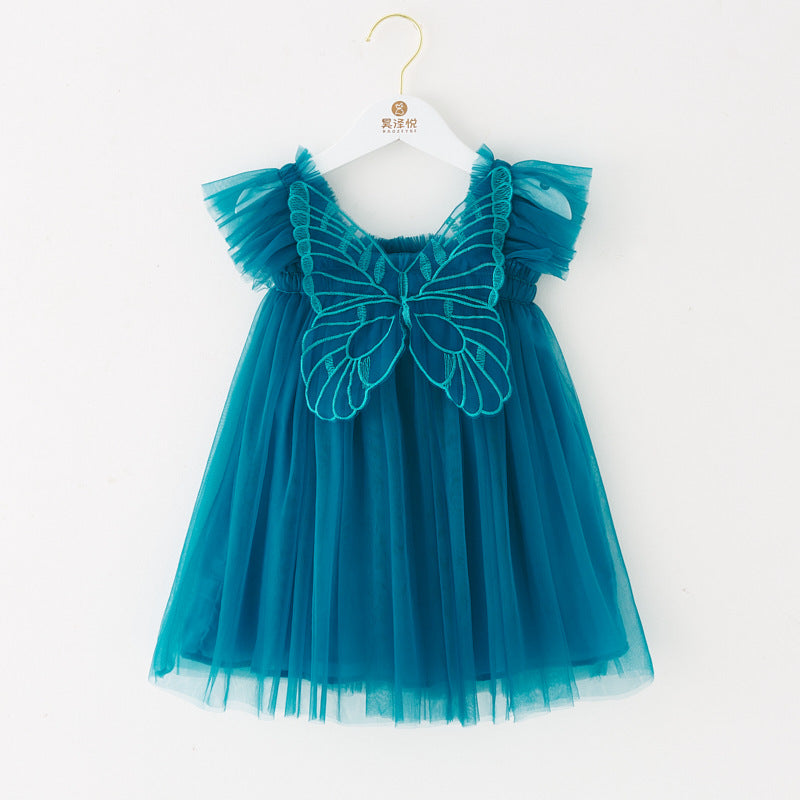 Vestido Infantil Asinha De Tul