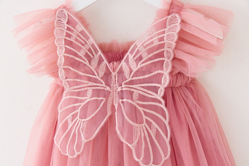 Vestido Infantil Asinha De Tul