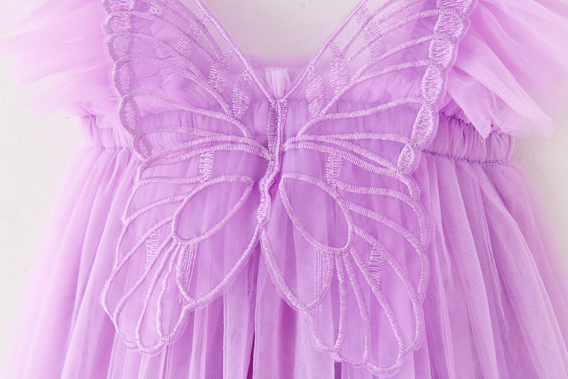 Vestido Infantil Asinha De Tul