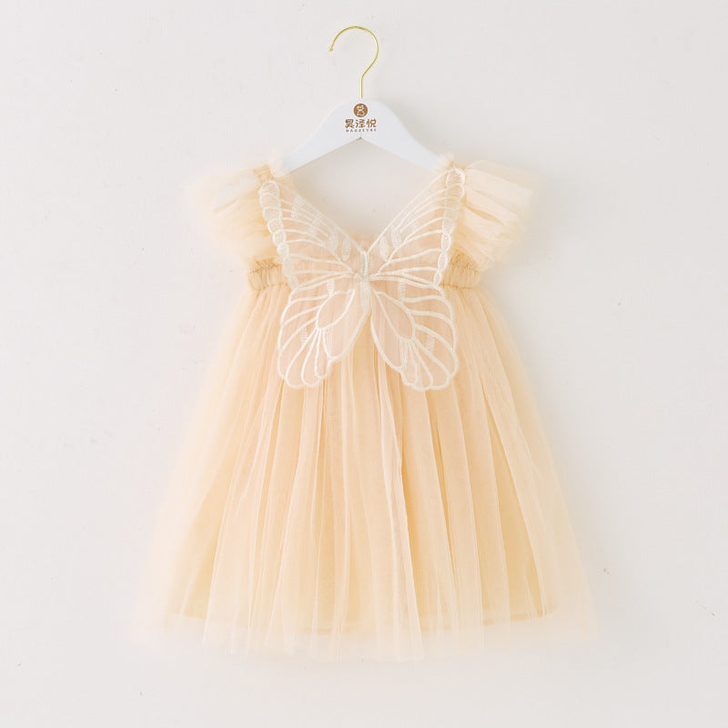 Vestido Infantil Asinha De Tul