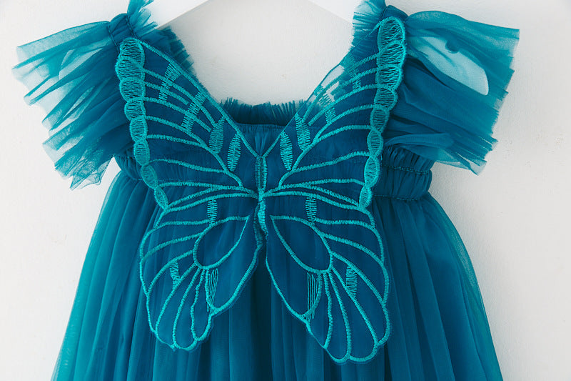 Vestido Infantil Asinha De Tul