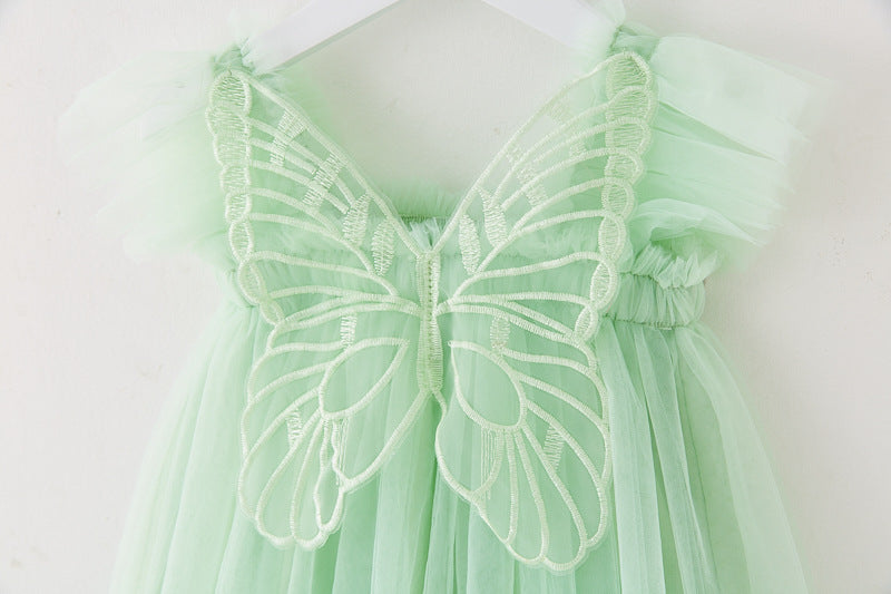 Vestido Infantil Asinha De Tul