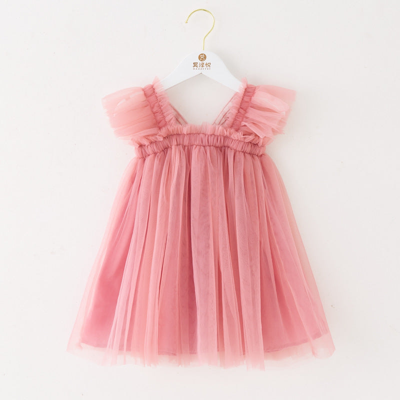 Vestido Infantil Asinha De Tul