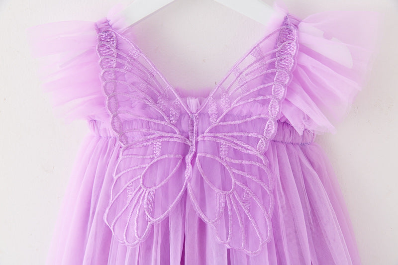 Vestido Infantil Asinha De Tul