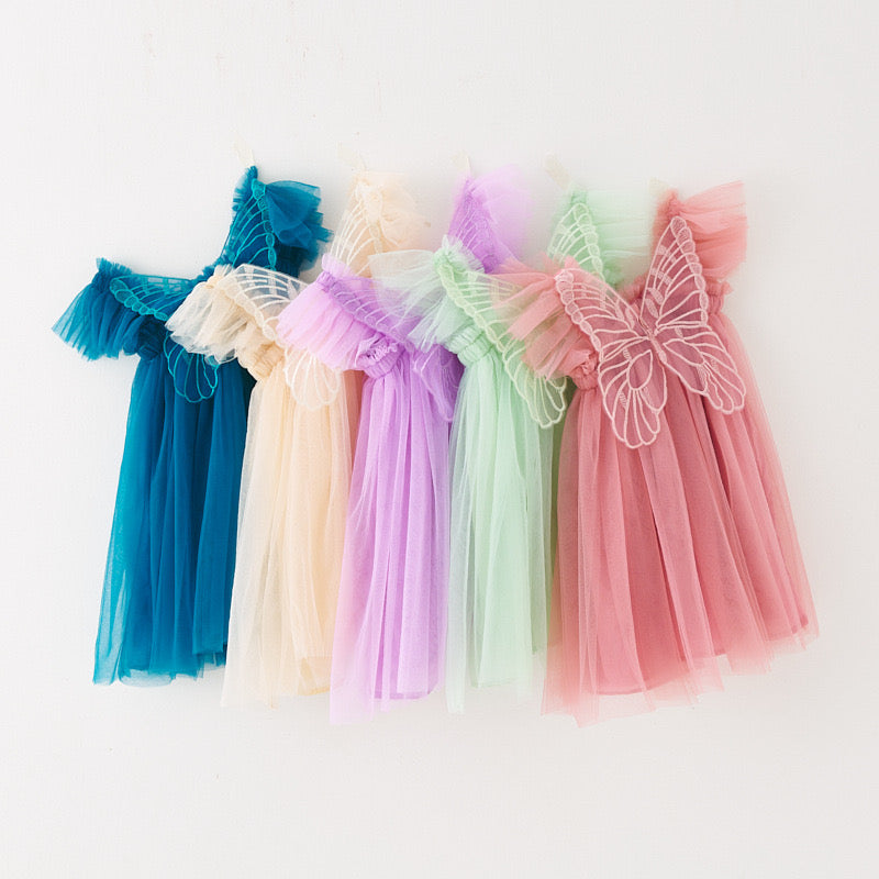 Vestido Infantil Asinha De Tul