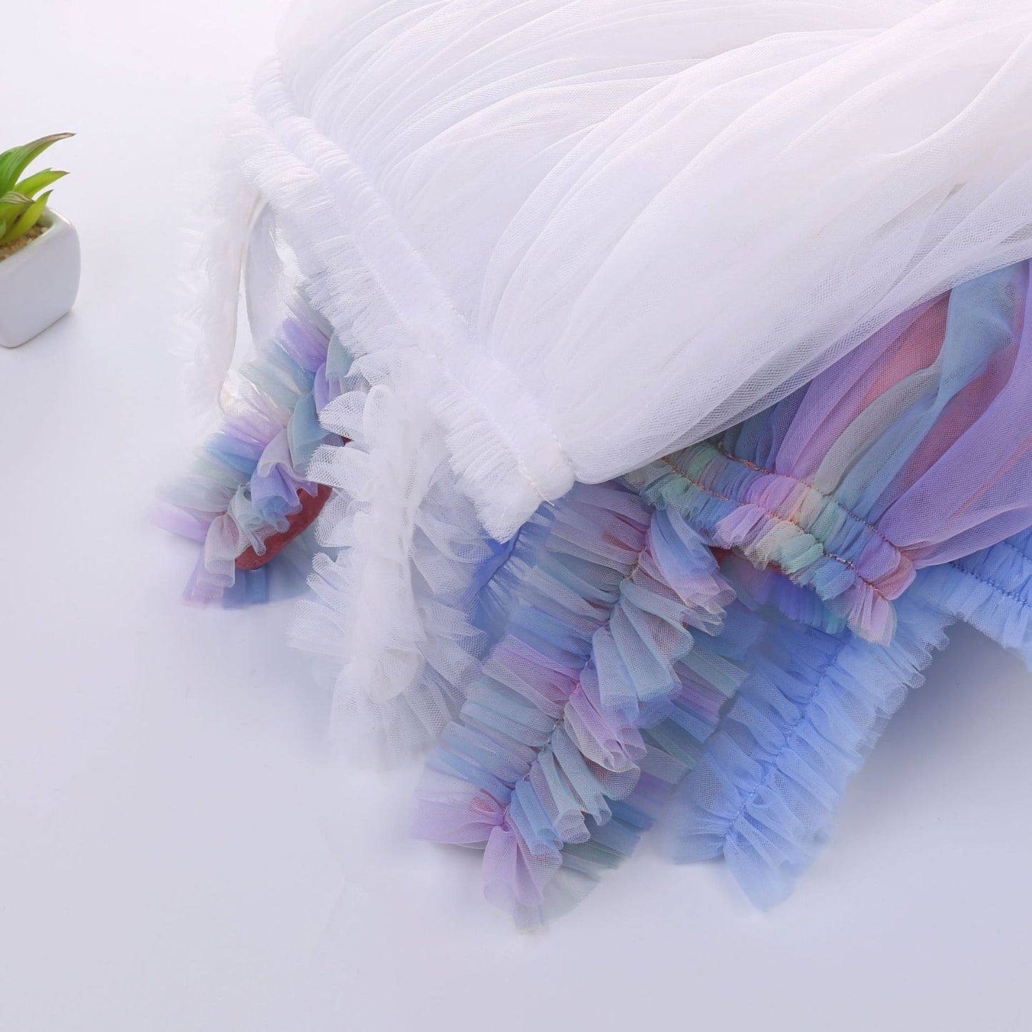 Vestido Infantil Asinha De Tul