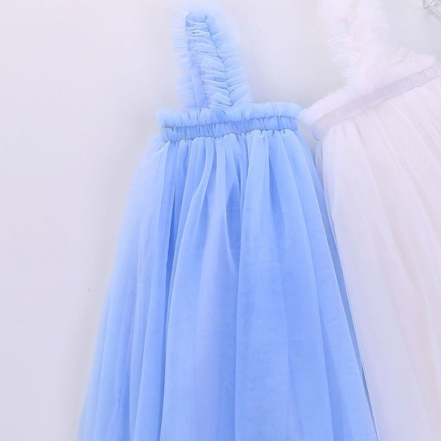 Vestido Infantil Asinha De Tul