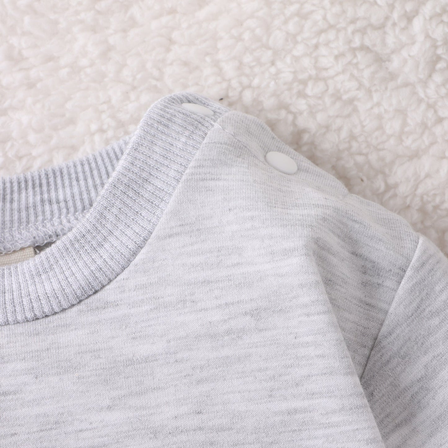 Mono Infantil Bebé Gris