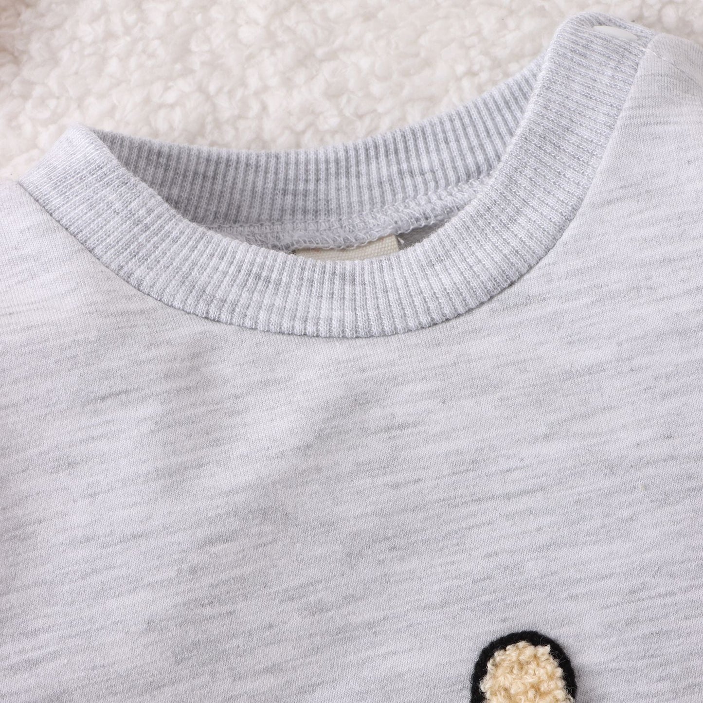 Mono Infantil Bebé Gris