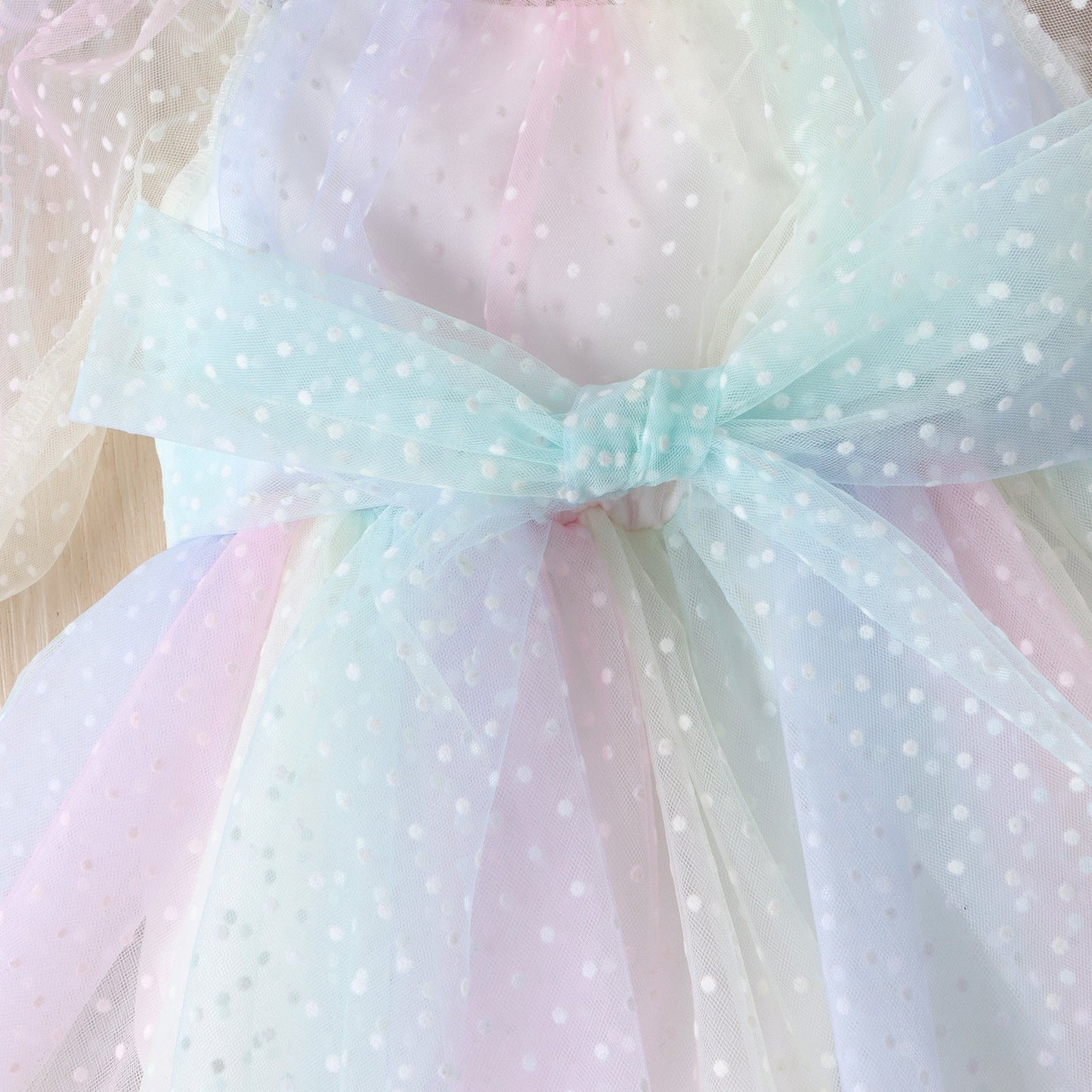 Body Infantil Tul Poá