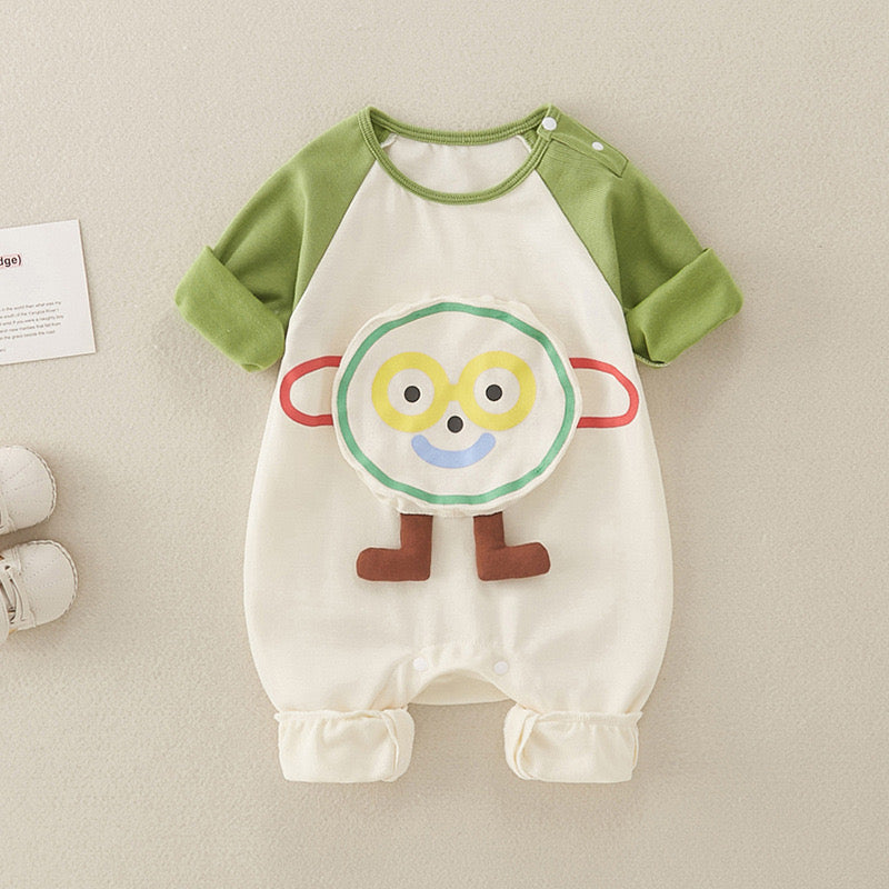 Mono Infantil Animal Verde