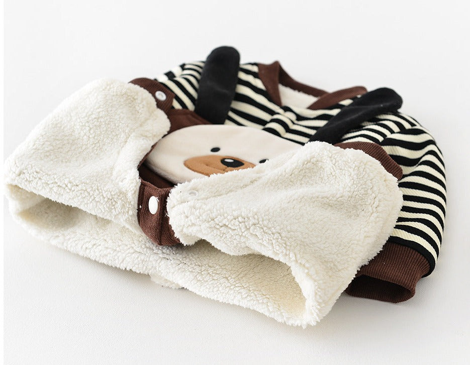 Mono Infantil Cachorro Rayas