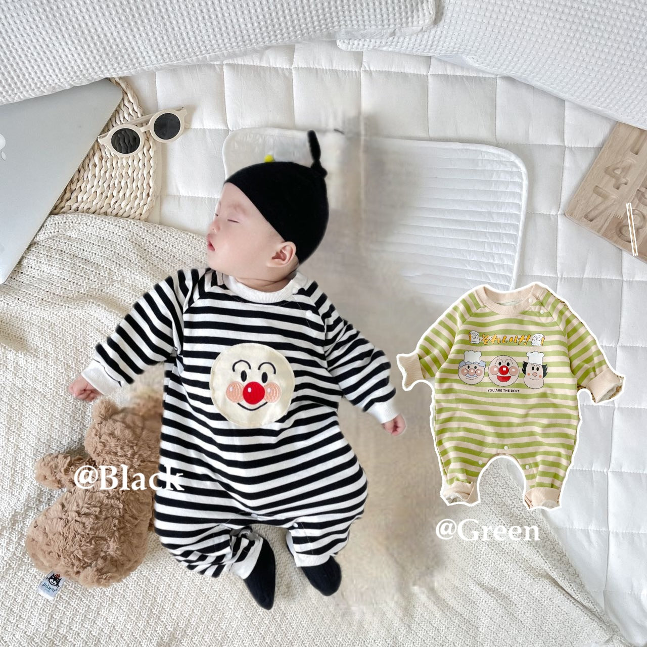 Mono Infantil Rayas Payaso